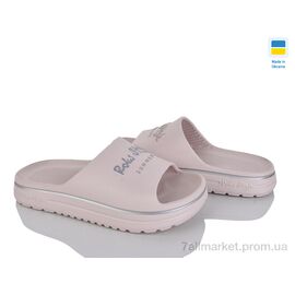 Фотография Шлепки женские облегченные Лето 540-012 бежевий (8 пар р.37-40) "Rai shoes" недорого оптом от прямого поставщика