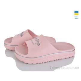 Фотография Шлепки женские облегченные Лето 540-013 пудра (8 пар р.37-40) "Rai shoes" недорого оптом от прямого поставщика
