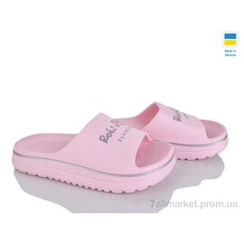 Фотография Шлепки женские облегченные Лето 540-014 рожевий (8 пар р.37-40) "Rai shoes" недорого оптом от прямого поставщика