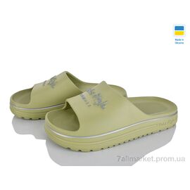 Фотография Шлепки женские облегченные Лето 540-016 оливка (8 пар р.37-40) "Rai shoes" недорого оптом от прямого поставщика