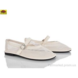 Фотография Балетки женские удобные Лето W5231-3 (8 пар р.36-41) "Mei De Li" недорого оптом от прямого поставщика
