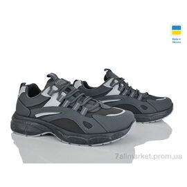 Фотография Кроссовки женские модные Весна/осень Гіпаніс Ж676 графіт-св.сірий (8 пар р.36-40) "Progress" недорого оптом от прямого поставщика