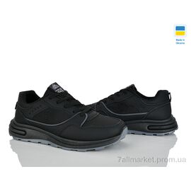 Фотография Кроссовки женские модные Весна/осень Гіпаніс Ж694 чорний (8 пар р.36-40) "Progress" недорого оптом от прямого поставщика