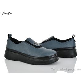 Фотография Туфли женские стильные Весна/осень B16-19 (8 пар р.36-41) "Chunsen" недорого оптом от прямого поставщика