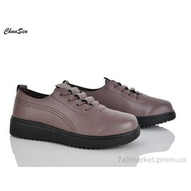 Фотография Туфли женские стильные Весна/осень A15-21 (8 пар р.36-41) "Chunsen" недорого оптом от прямого поставщика