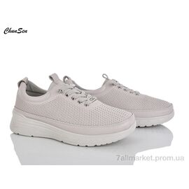 Фотография Кроссовки женские модные Весна/осень B12-6 (8 пар р.36-41) "Chunsen" недорого оптом от прямого поставщика