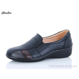 Фотография Туфли женские стильные Весна/осень 57103-9 (8 пар р.37-42) "Chunsen" недорого оптом от прямого поставщика