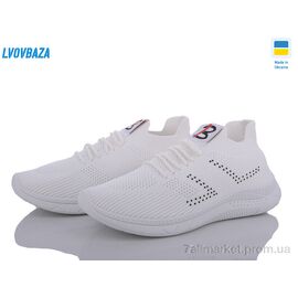 Фотография Кроссовки женские модные Лето B&R 222 білий (6 пар р.37-41) "Lvovbaza" недорого оптом от прямого поставщика
