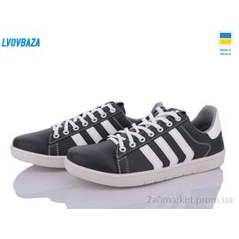 Фотография Кроссовки мужские модные Весна/осень Paolla 181-6102 чорний (8 пар р.40-45) "Lvovbaza" недорого оптом от прямого поставщика