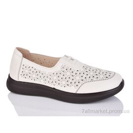 Туфлі жіночі стильні Літо K7 beige (8 пар р.41-43) "Alimama-Girnaive" недорого оптом від прямого постачальника