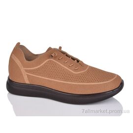 Кросівки жіночі модні Літо K20 brown (8 пар р.41-43) "Alimama-Girnaive" недорого оптом від прямого постачальника