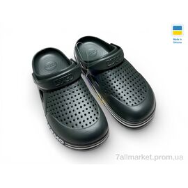Фотография Кроксы мужские легкие Лето 521 хакі (6 пар р.41-46) "Rai shoes" недорого оптом от прямого поставщика