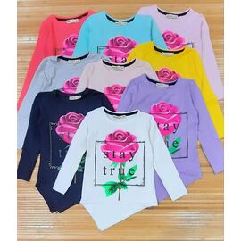 Светер Дитячий на дівчинку 0311 yellow р.5-8 "Meloria" недорого оптом від прямого постачальника