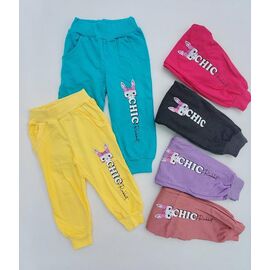 Штани дитячі спортивні на дівчинку 10174 lilac р.2-6 "Meloria" недорого оптом від прямого постачальника