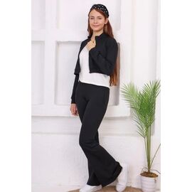 Костюм дитячий на дівчинку 2162 black р.8-16 "Meloria" недорого оптом від прямого постачальника