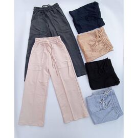 Штани дитячі спортивні на дівчинку 231002 l.grey р.116-134 "Meloria" недорого оптом від прямого постачальника