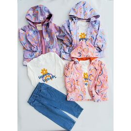 Костюм дитячий на дівчинку 241120 peach р.2-5 "Meloria" недорого оптом від прямого постачальника