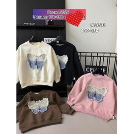 Светер Дитячий на дівчинку 86353 pink р.110-150 "Meloria" недорого оптом від прямого постачальника