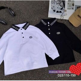 Фотография Свитер детский на мальчика D23 black р.110-150 "Meloria" недорого оптом от прямого поставщика