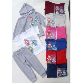 Фотография Костюм детский спортивный на девочку ML3594 navy р.30-36 "Meloria" недорого оптом от прямого поставщика