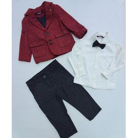Фотография Костюм детский на мальчика ML3942 wine р.1-5 "Meloria" недорого оптом от прямого поставщика