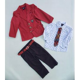 Фотография Костюм детский на мальчика ML3957 red р.2-5 "Meloria" недорого оптом от прямого поставщика