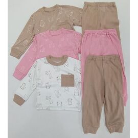 Фотография Пижама детская на девочку ML3962 brown р.26-30 "Meloria" недорого оптом от прямого поставщика