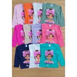 Фотография Свитер детский на девочку ML3998 orange р.3-7 "Meloria" недорого оптом от прямого поставщика