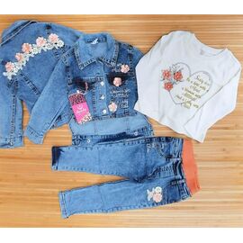 Фотография Костюм детский на девочку 11421-1 blue р.2-5 "Meloria" недорого оптом от прямого поставщика