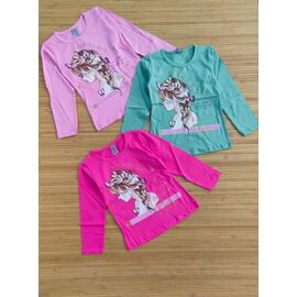 Фотография Свитер детский на девочку 1762-1 l.pink р.5-8 "Meloria" недорого оптом от прямого поставщика