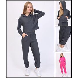 Фотография Костюм детский спортивный на девочку 22547 crimson р.6-14 "Meloria" недорого оптом от прямого поставщика