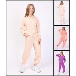 Фотография Костюм детский спортивный на девочку 22547 peach р.6-14 "Meloria" недорого оптом от прямого поставщика
