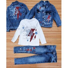 Фотография Костюм детский на девочку 817 blue р.5-8 "Meloria" недорого оптом от прямого поставщика