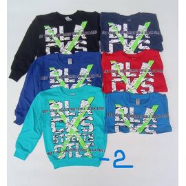 Фотография Свитер детский на мальчика ML4026-2 l.blue р.5-8 "Meloria" недорого оптом от прямого поставщика