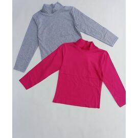 Фотография Гольф детский на девочку ML4056 grey р.122-140 "Meloria" недорого оптом от прямого поставщика