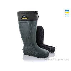 Фотография Сапоги из пены мужские зима Прогресс См801 зелений (6 пар р.41-46) "Progress" недорого оптом от прямого поставщика