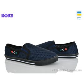 Фотография Слипоны мужские модные Лето 2804 (6 пар р.40-45) "Roks" недорого оптом от прямого поставщика