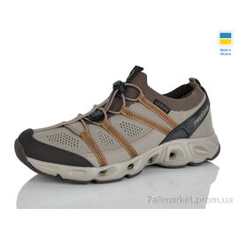 Фотография Кроссовки мужские модные Лето PML26790 khaki (8 пар р.41-45) "Restime" недорого оптом от прямого поставщика