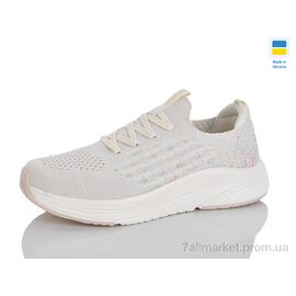 Фотография Кроссовки женские модные Лето OWL26752 beige (8 пар р.36-41) "Restime" недорого оптом от прямого поставщика