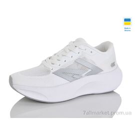 Фотография Кроссовки женские модные Весна/осень UWL26747 white (8 пар р.36-41) "Restime" недорого оптом от прямого поставщика