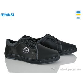 Фотография Кроссовки мужские модные Весна/осень Yulius 75 чорний (8 пар р.40-45) "Lvovbaza" недорого оптом от прямого поставщика