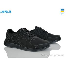 Фотография Кроссовки мужские модные Весна/осень Yulius 89 чорний (8 пар р.40-45) "Lvovbaza" недорого оптом от прямого поставщика