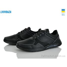 Фотография Кроссовки мужские модные Весна/осень Yulius 93 чорний (8 пар р.40-45) "Lvovbaza" недорого оптом от прямого поставщика