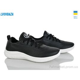 Фотография Кроссовки женские модные Весна/осень B&R 201 чорний (6 пар р.37-41) "Lvovbaza" недорого оптом от прямого поставщика