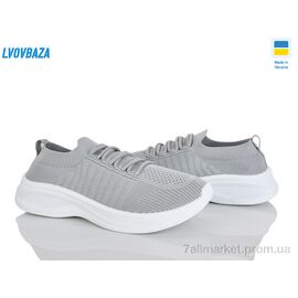 Фотография Кроссовки женские модные Лето B&R 228 сірий (6 пар р.37-41) "Lvovbaza" недорого оптом от прямого поставщика