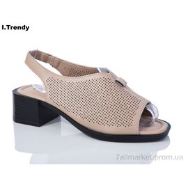 Фотография Босоножки женские летние Лето WL551-3 (8 пар р.36-41) "Trendy" недорого оптом от прямого поставщика