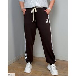 Жіночі стильні штани БАТАЛ р.50-52;54-56;58-60;62-64 "LETTI" купити недорого від прямого постачальника