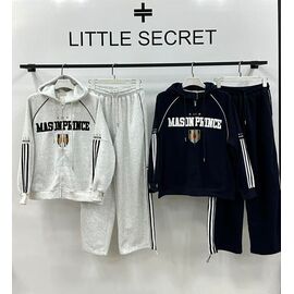 Фотография Костюм спортивный женский тёплый 11089 black р.M-XL "Little Secret" недорого оптом от прямого поставщика