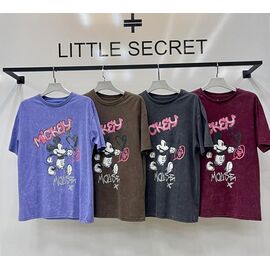 Фотография Футболка женская 500126 brown р.one size "Little Secret" недорого оптом от прямого поставщика