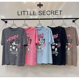 Фотография Футболка женская 500126 pink р.one size "Little Secret" недорого оптом от прямого поставщика